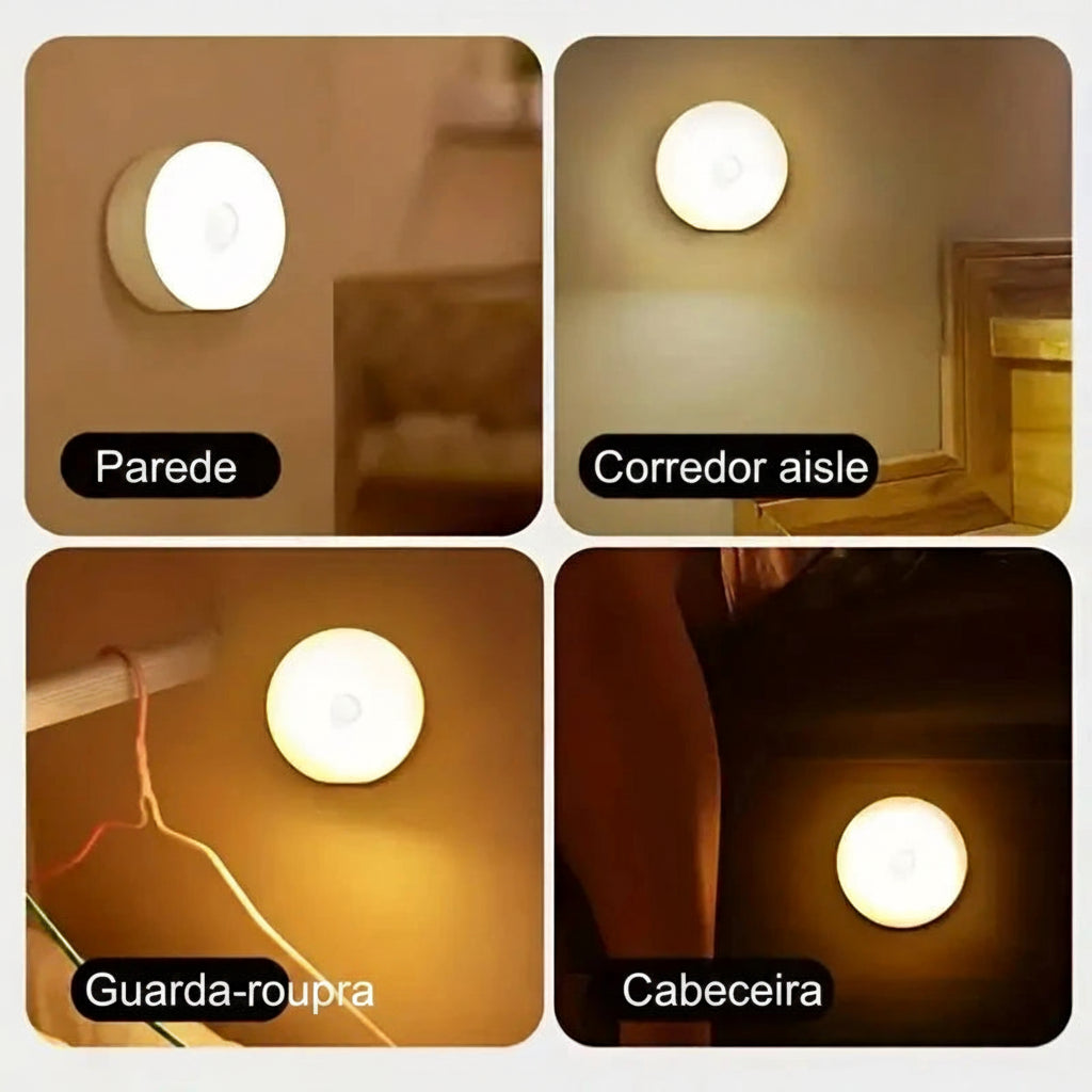 Luminária Inteligente SmartLight – Sensor de Movimento Sem Fios!