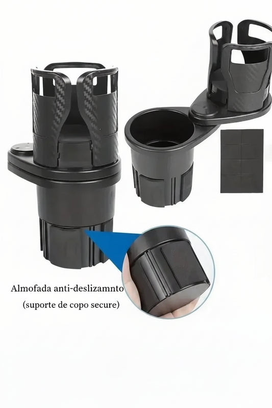 Suporte Automotivo 2 em 1 Master – Expansor de Copos e Alimentos