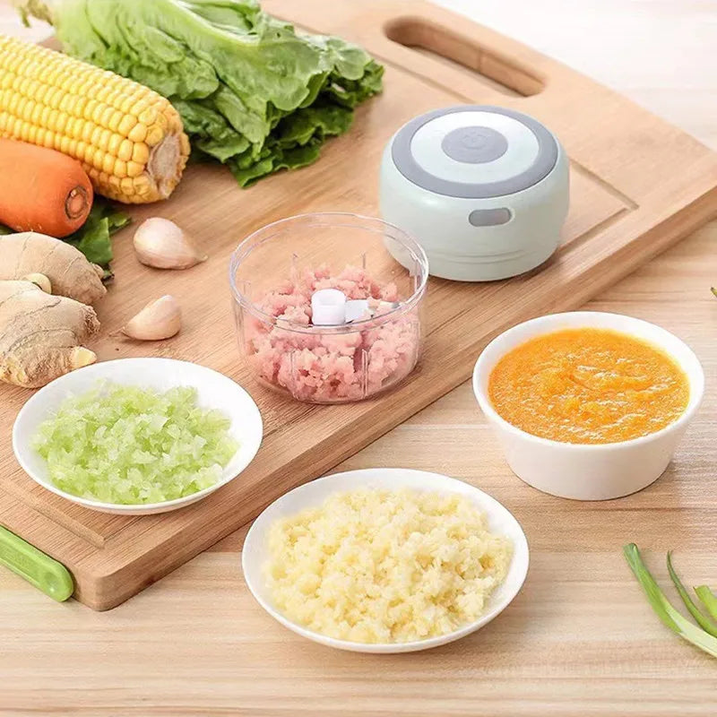 Mini Processador Inteligente 250ml: Praticidade na sua Cozinha