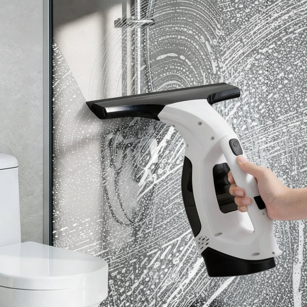 LimpaMax Pro - Aspirador e Limpador de Vidros Sem Fio