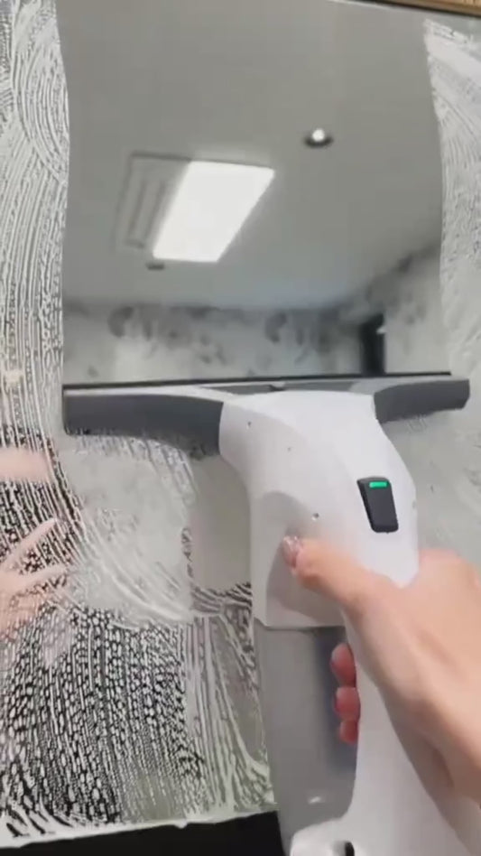 LimpaMax Pro - Aspirador e Limpador de Vidros Sem Fio